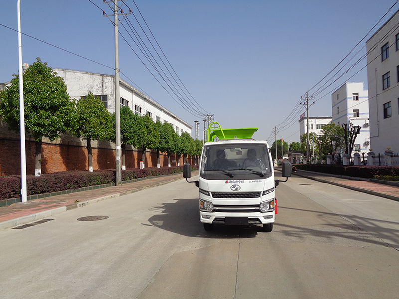 XZL5040ZZZBEV型純電動自裝卸式垃圾車